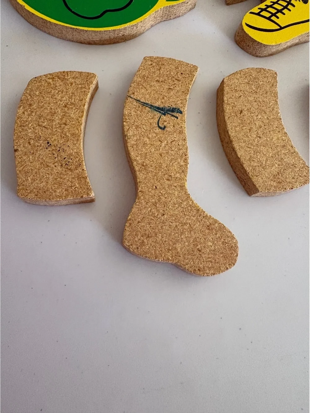Caterpillar numbered 1-12 puzzle